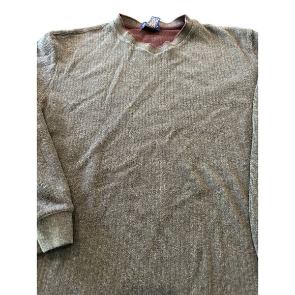 Club Room Charter Club XL Green Long Sleeve Crew Neck Sweater - Picture 5 of 6